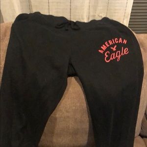 Black sweat pants